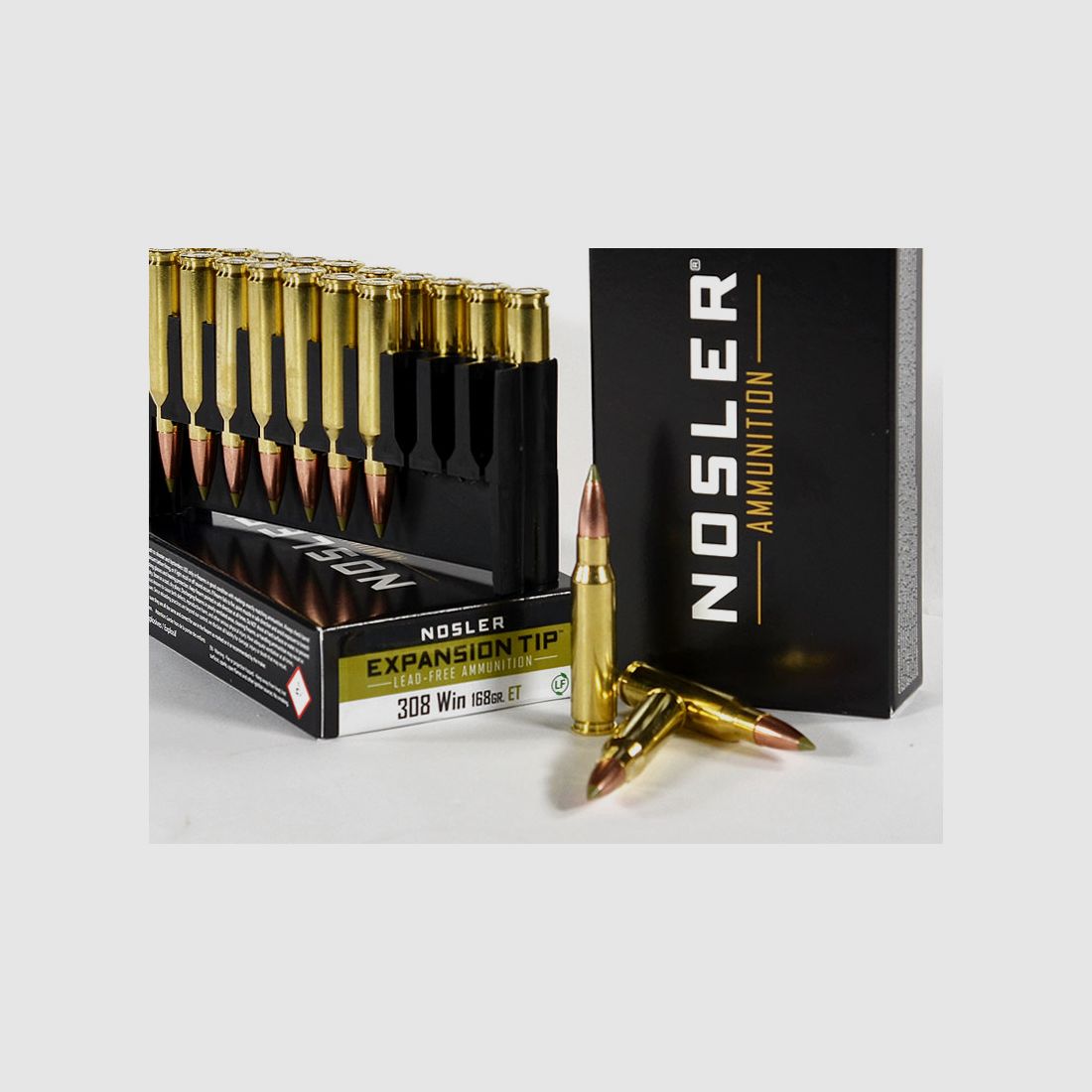 NOSLER Expansion TIP .308 Winchester 168 grs 1 verpakking (20 schoten à €2,495*)