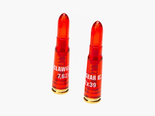 CLAWGEAR 2 Stck. SNAP CAP PUFFERPATRONE 7.62x39 ROT