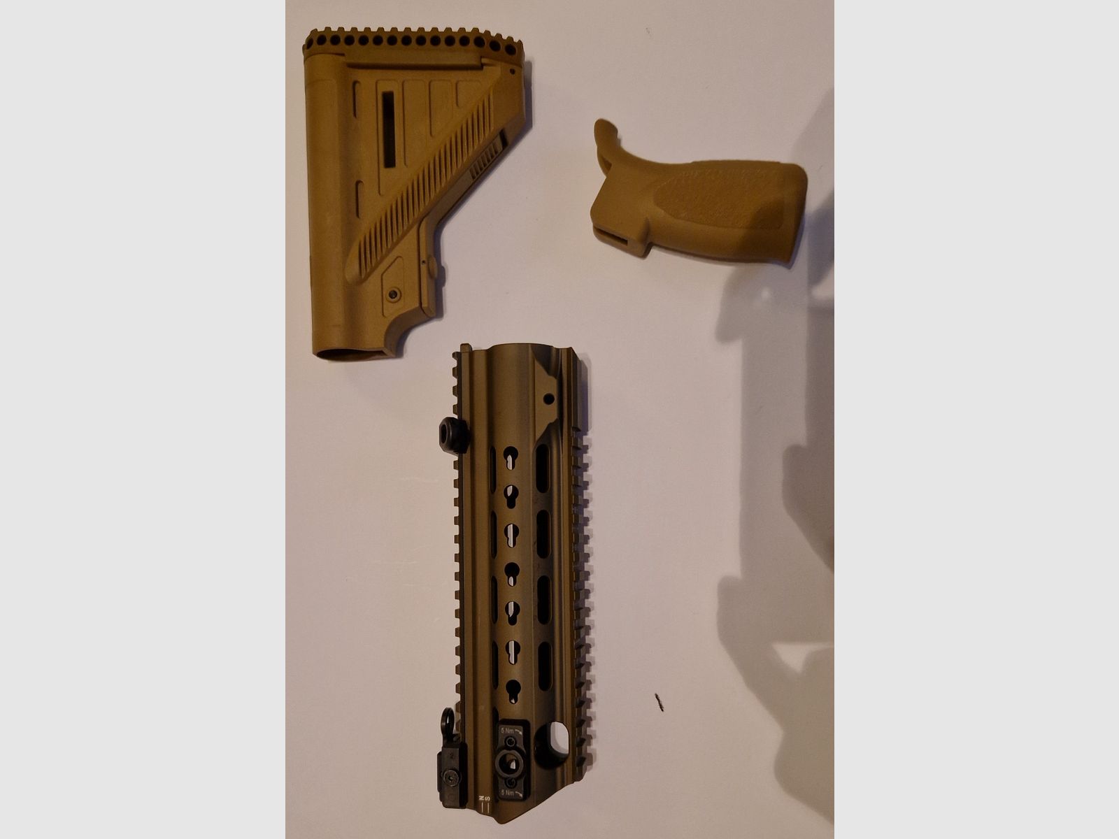HK MR223  Slimline Handschutz + Zubehör