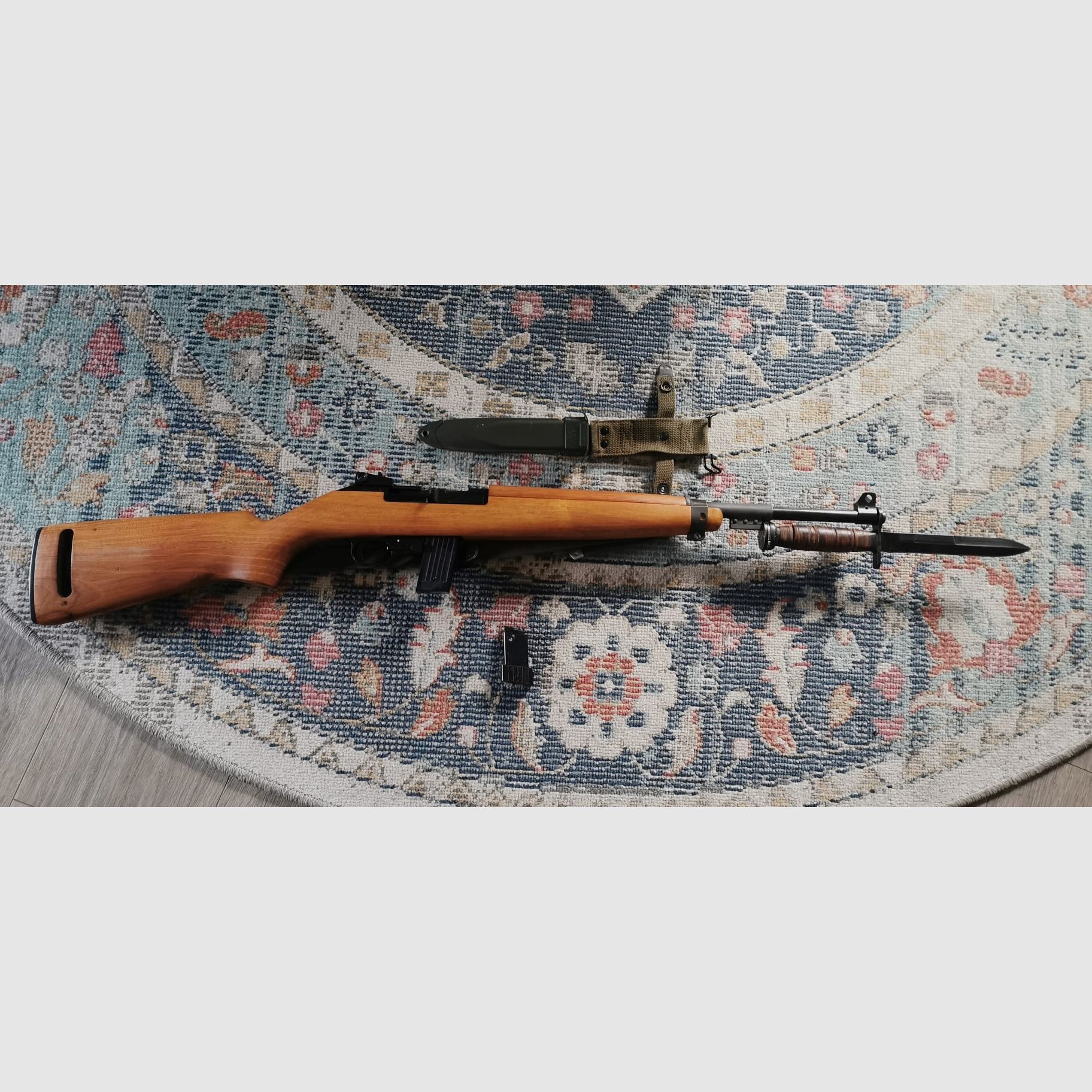 Erma EGG1 most beautiful replica Carbine 30 M1 cal. 8mm in firing condition free from 18 years