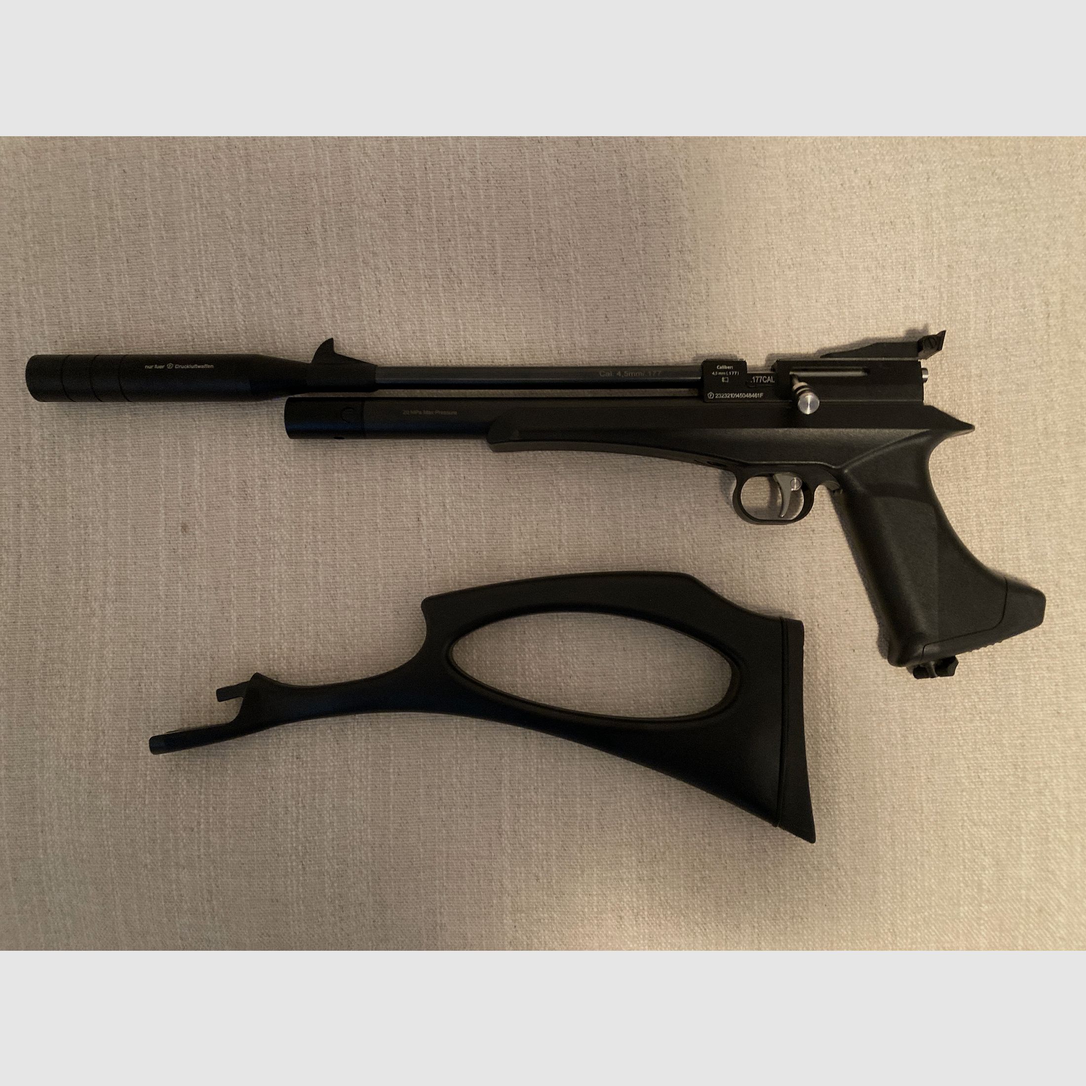 Diana Bandit Luftpistole/Gewehr Fullset m. Pumpe