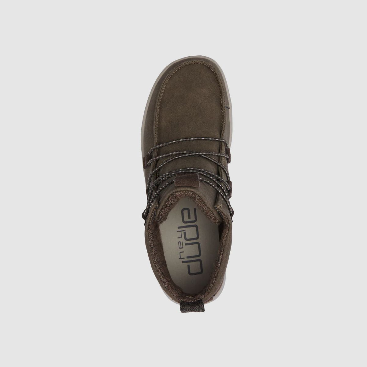 HEY DUDE Eloise DAMEN Gerecycled Leren Koffie