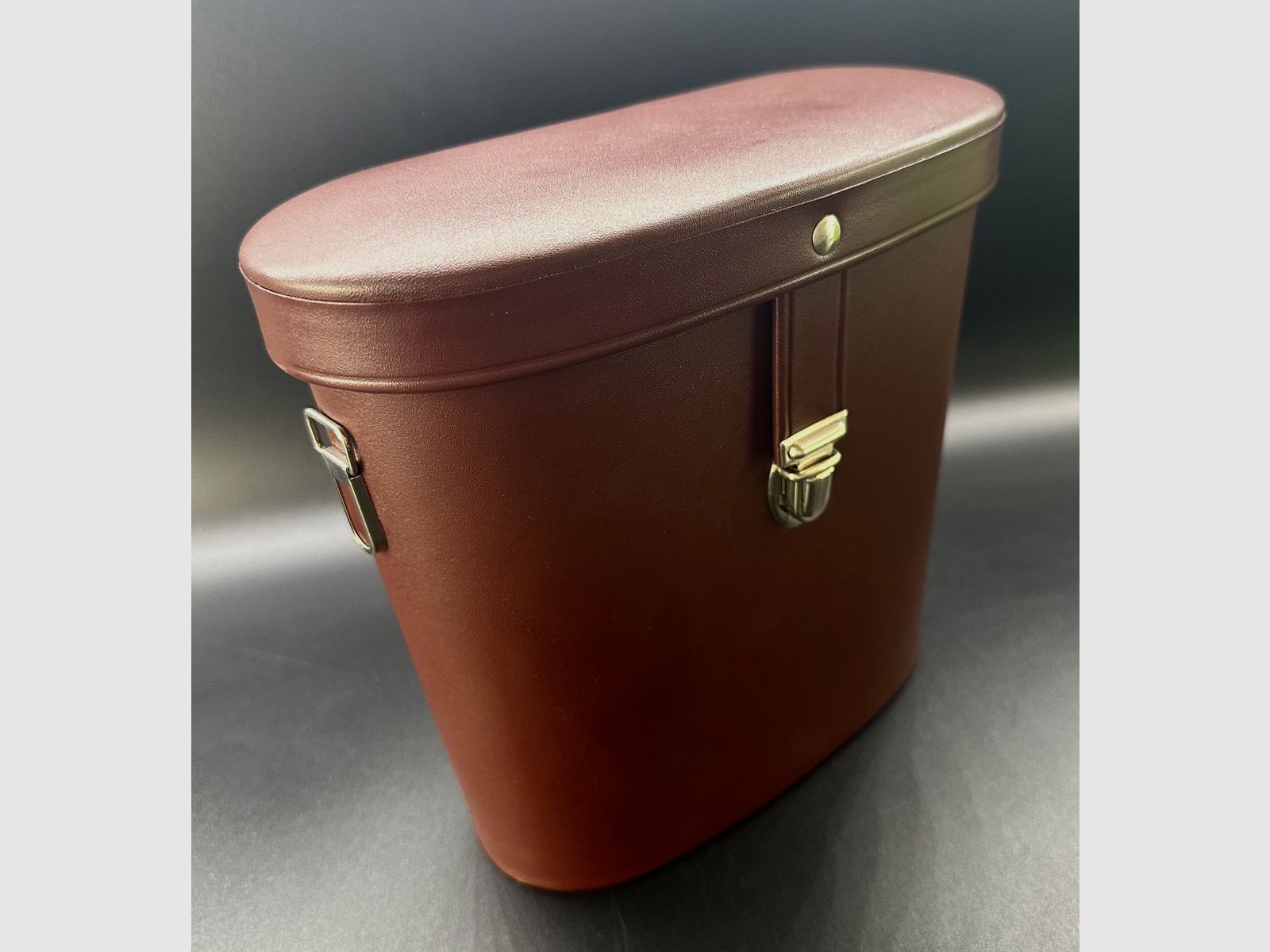 as new binocular case pouch for Carl Zeiss 7x50 10x50 15x50 brown leather interior dimensions 7x19x17 cm, image 2 of 4