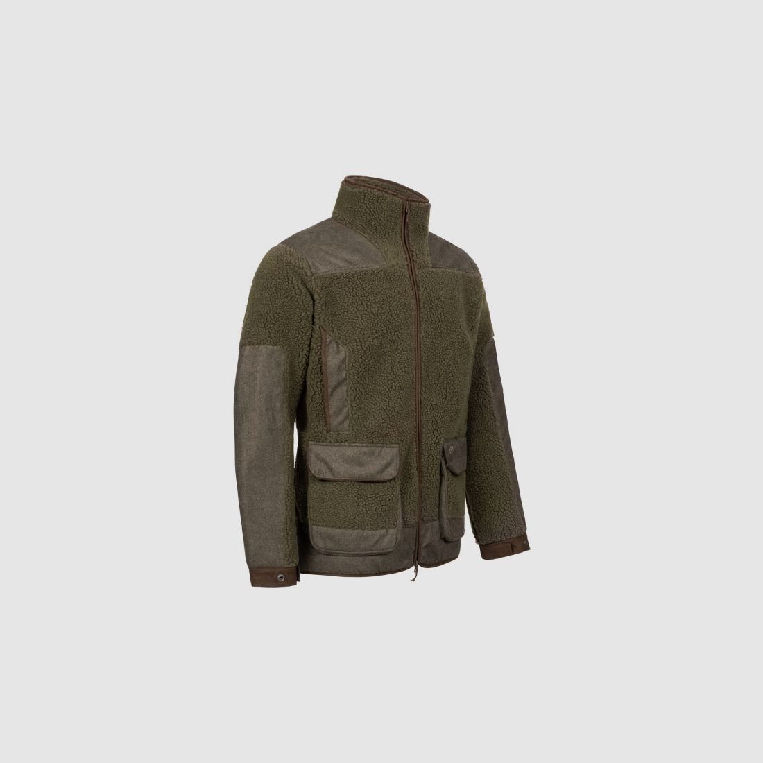 Herren Sherpa Fleece Jacke