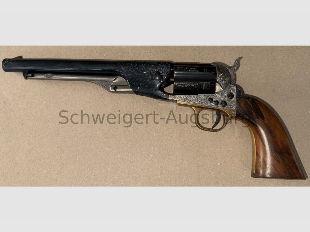 Hege-Uberti 1860 Grabado .44(PolvoNegro)