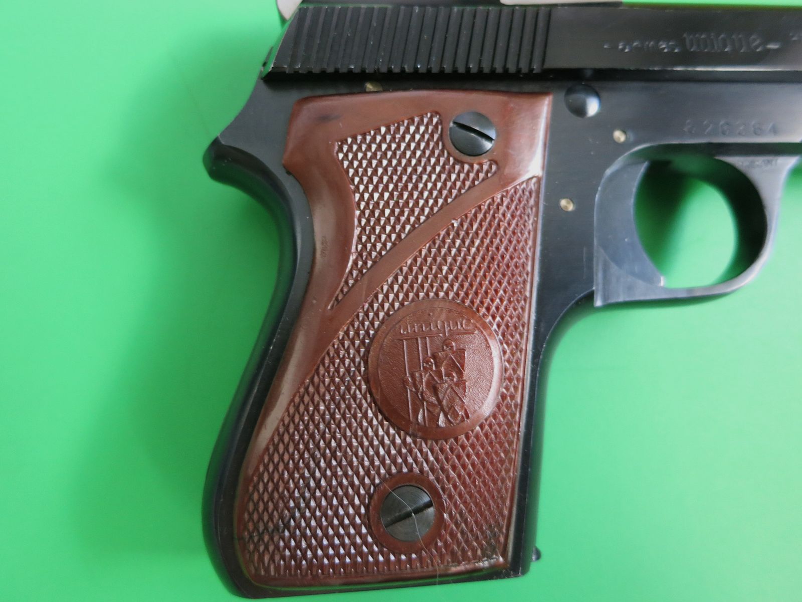 Pistola semiautomática Modelo "L" (Armes Unique MAPF), Cal. 22 lfB, Caja + Instrucciones      #60, imagen 8 de 11