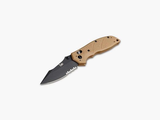 Heckler & Koch Exemplar FDE Serrated Taschenmesser