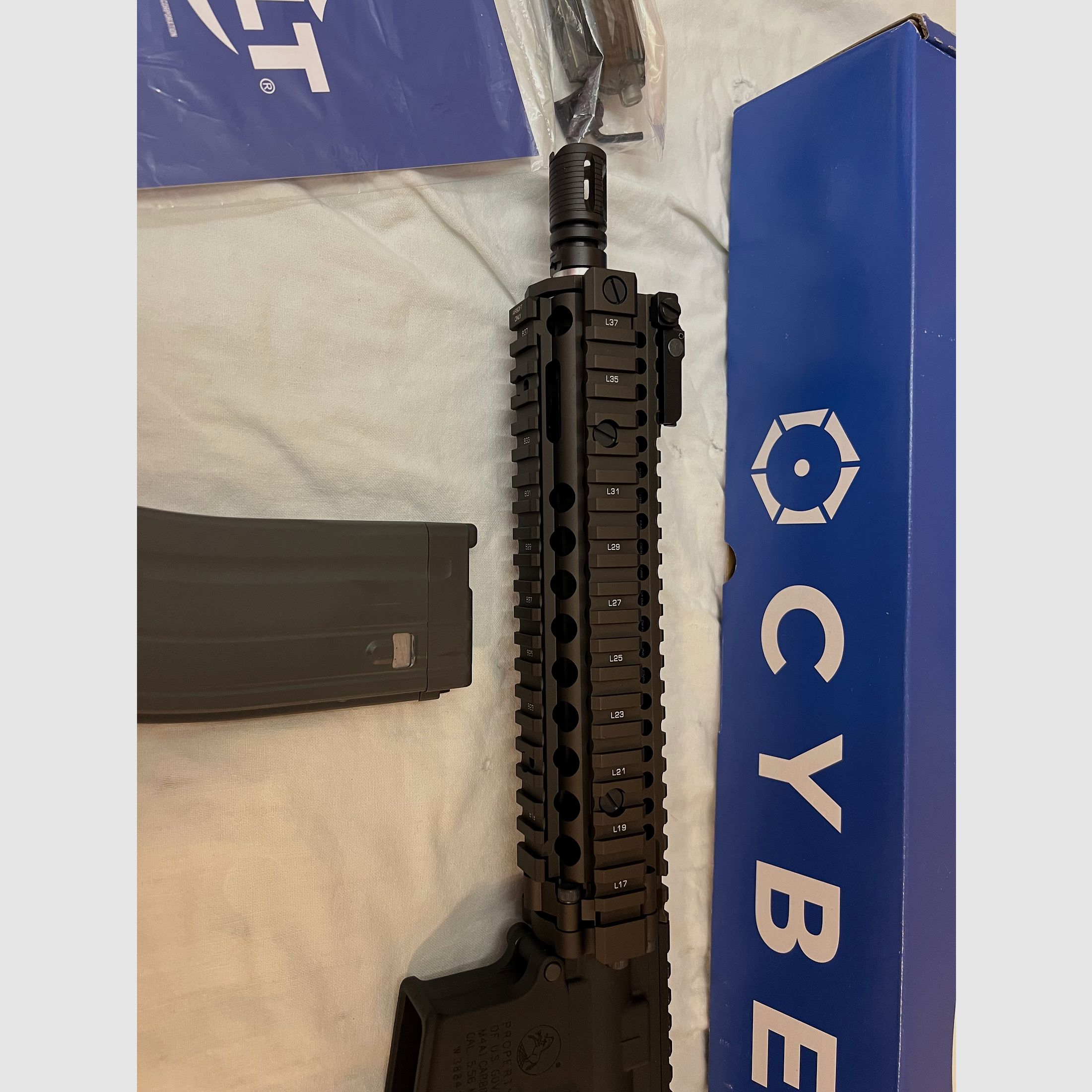 Umarex VFC Colt / Daniel Defense MK18 MOD1 Vollmetall Gas-Blow-Back 6mm BB Dualtone neu nicht benutzt NP 750€