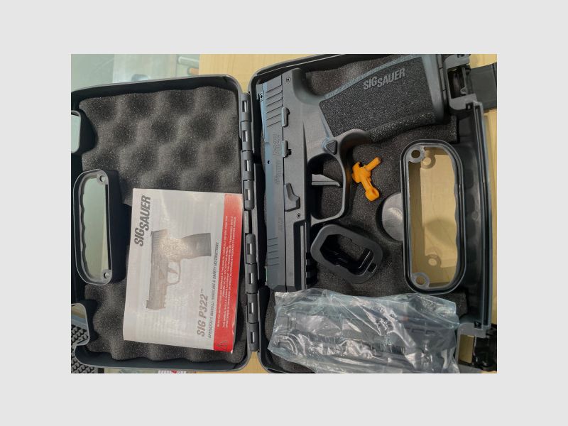 ON CUSTOMER ORDER - SIG SAUER P322 .22LR - WITH SIG SAUER ROMEO RED DOT