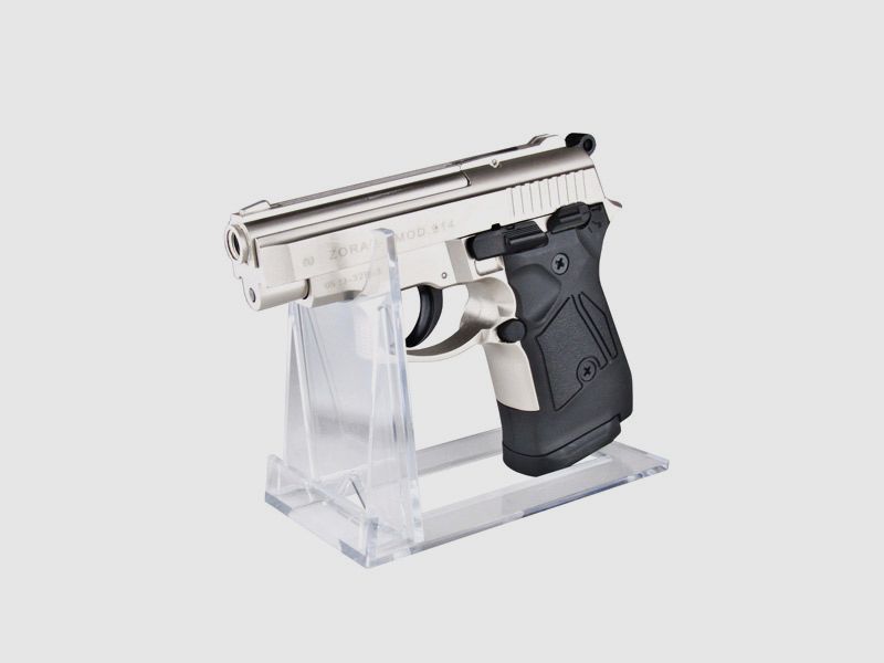 UniversalstĂ¤nder fĂĽr breite und kleine Pistolen aus Acryl gefertigt 2-teilig