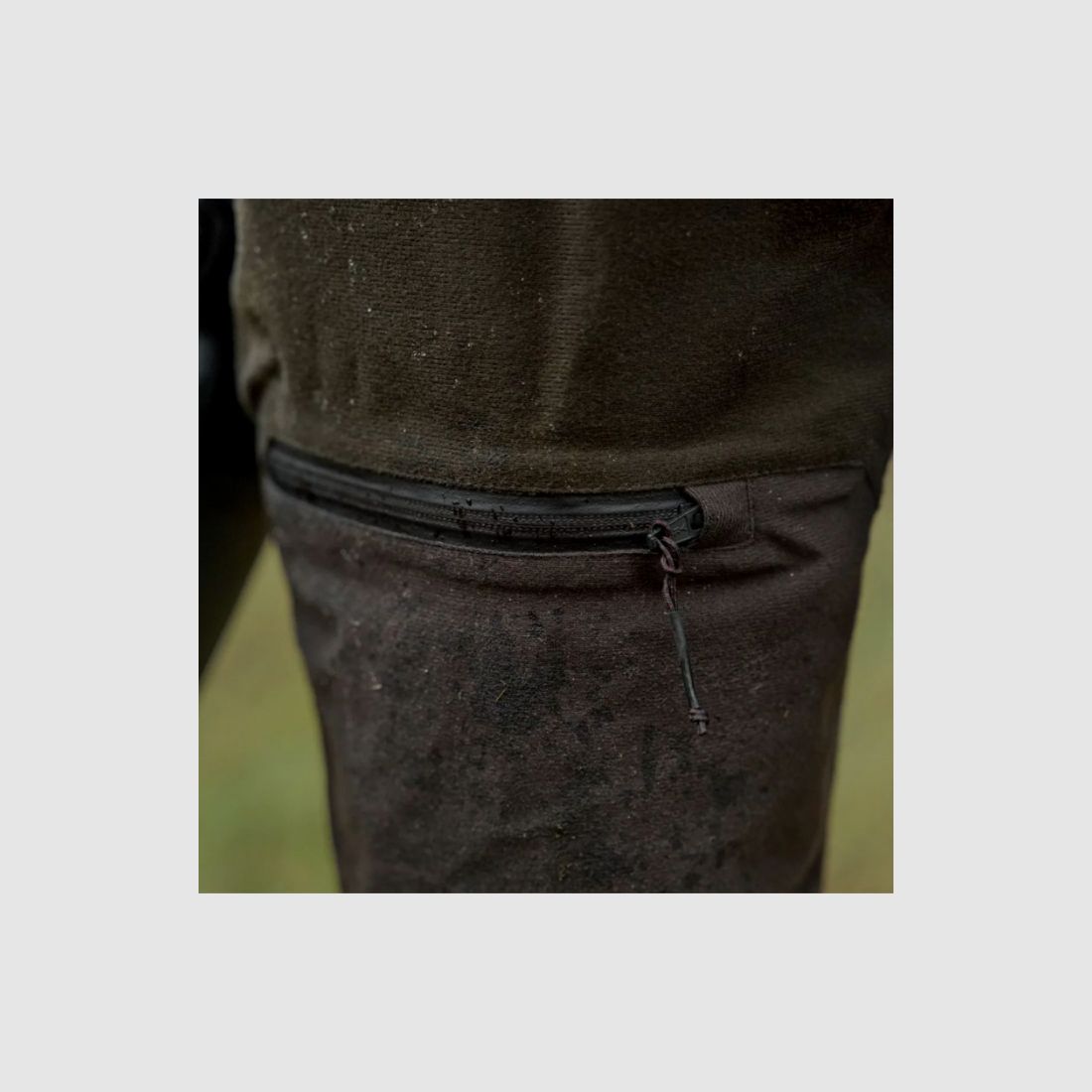 Härkila D-Pants Aspire HWS | hunting green/shadow brown, image 9 of 18