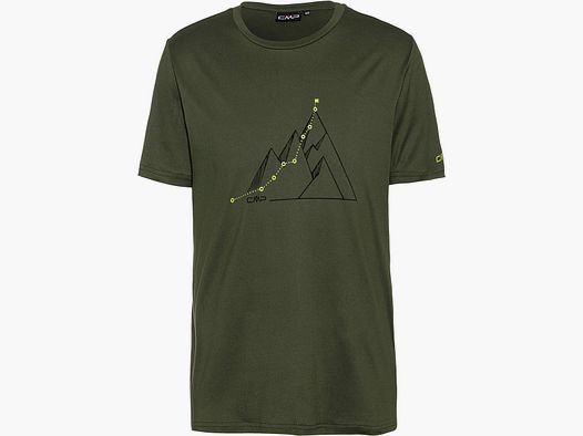 CMP Man T-Shirt moss/olive