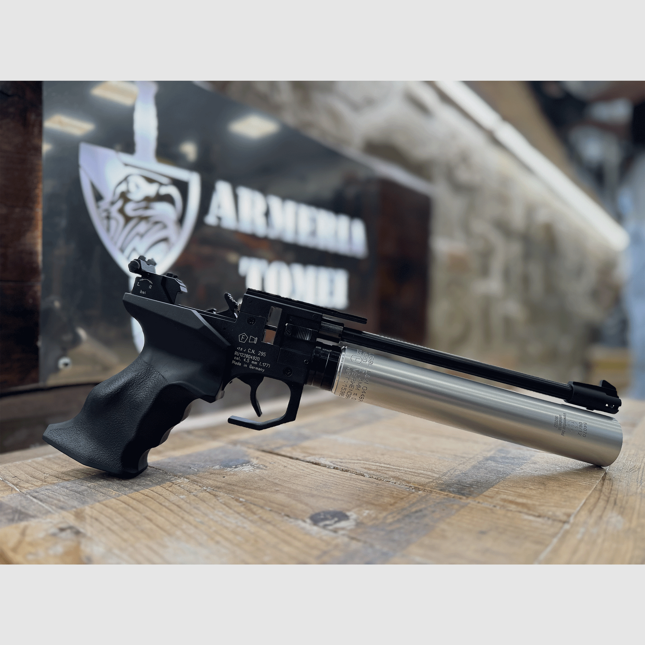 USATO – PISTOLA – RÖHM – TWINMASTER COMPETITOR cal. 4.5mm, immagine 4 di 6
