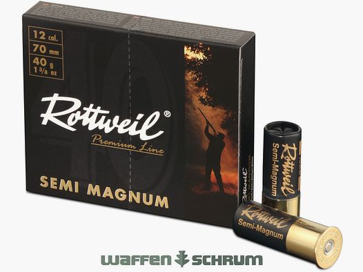 Rottweil Waidmannsheil Semi Magnum 12/70 4,0mm - 40g