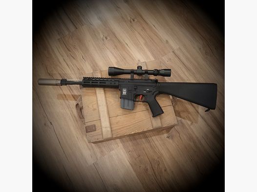 Specna Arms ONE "Sporter" mit GATE TITAN ADVANCED ETU, Speedtrigger, MapleLeaf HopUp, Scope (CUSTOMGUN-SET)