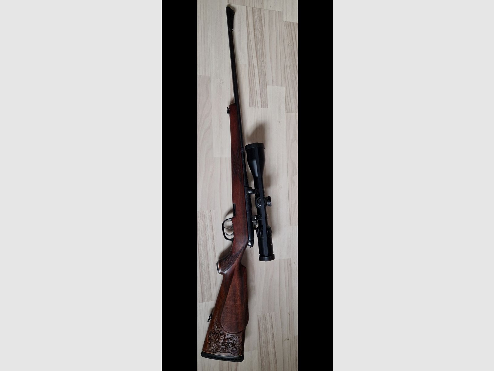 Steyr Mannlicher SL 5.6x50 Magnum with 3-15x50 Meopta illuminated reticle in top condition