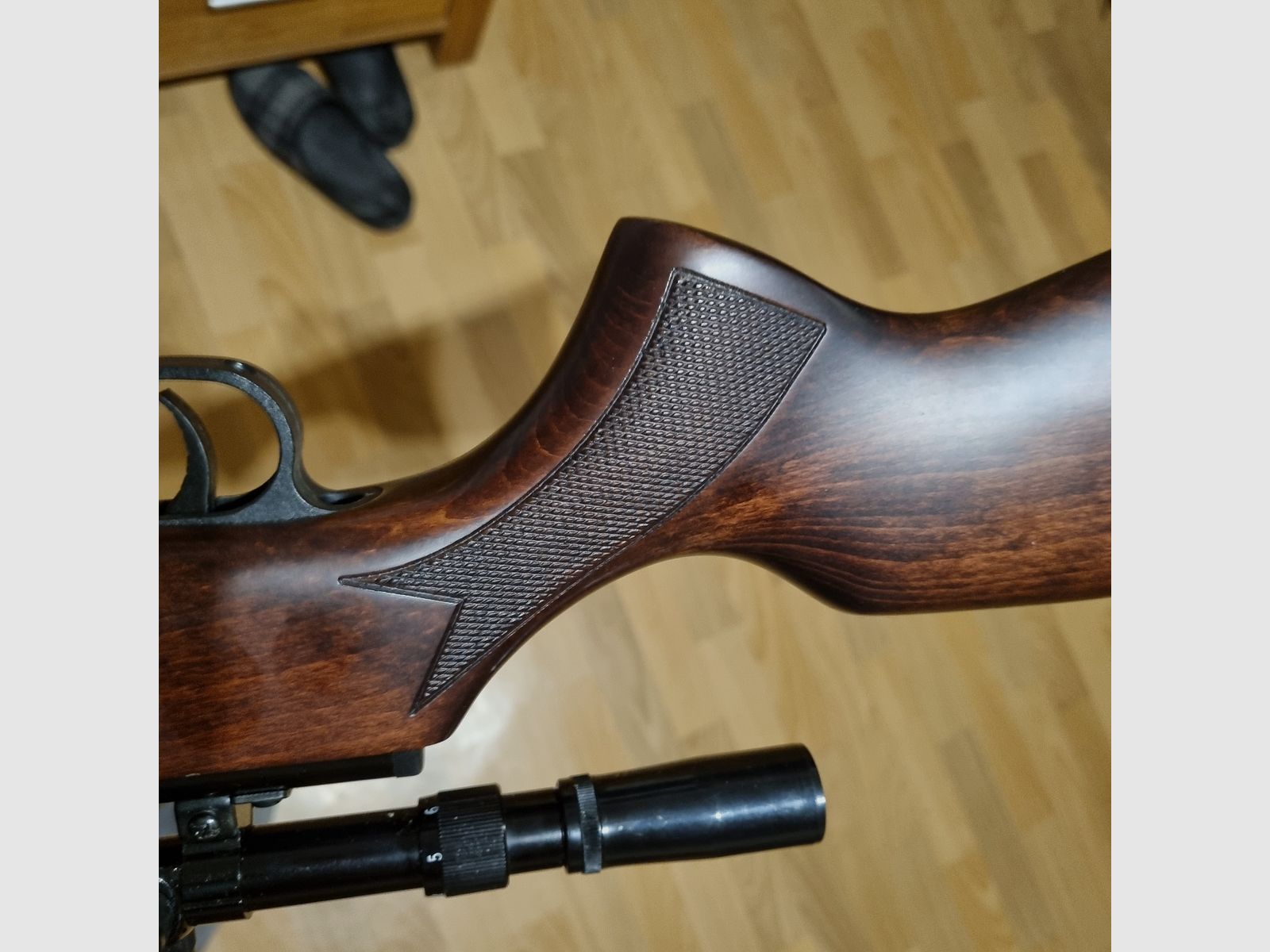 Norica Marvic Gold, 4,5 mm, ZF 3-7x20, Holzschaft