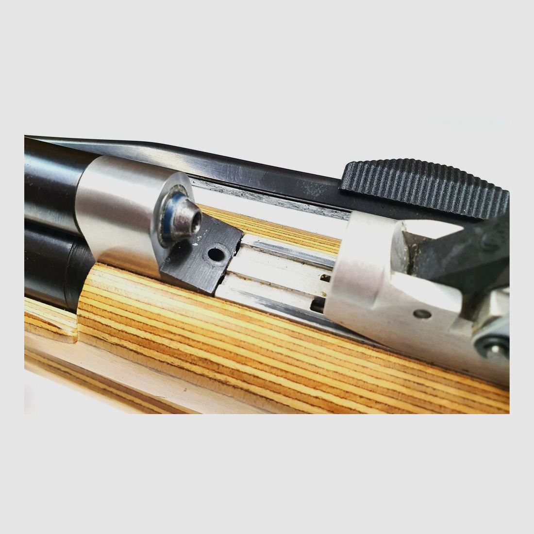 Feinwerkbau Oberndorf a. N. Feinwerkbau Luftgewehr Mod. 601, Kaliber 4,5 für rechts Schützen ; F im Fünfeck