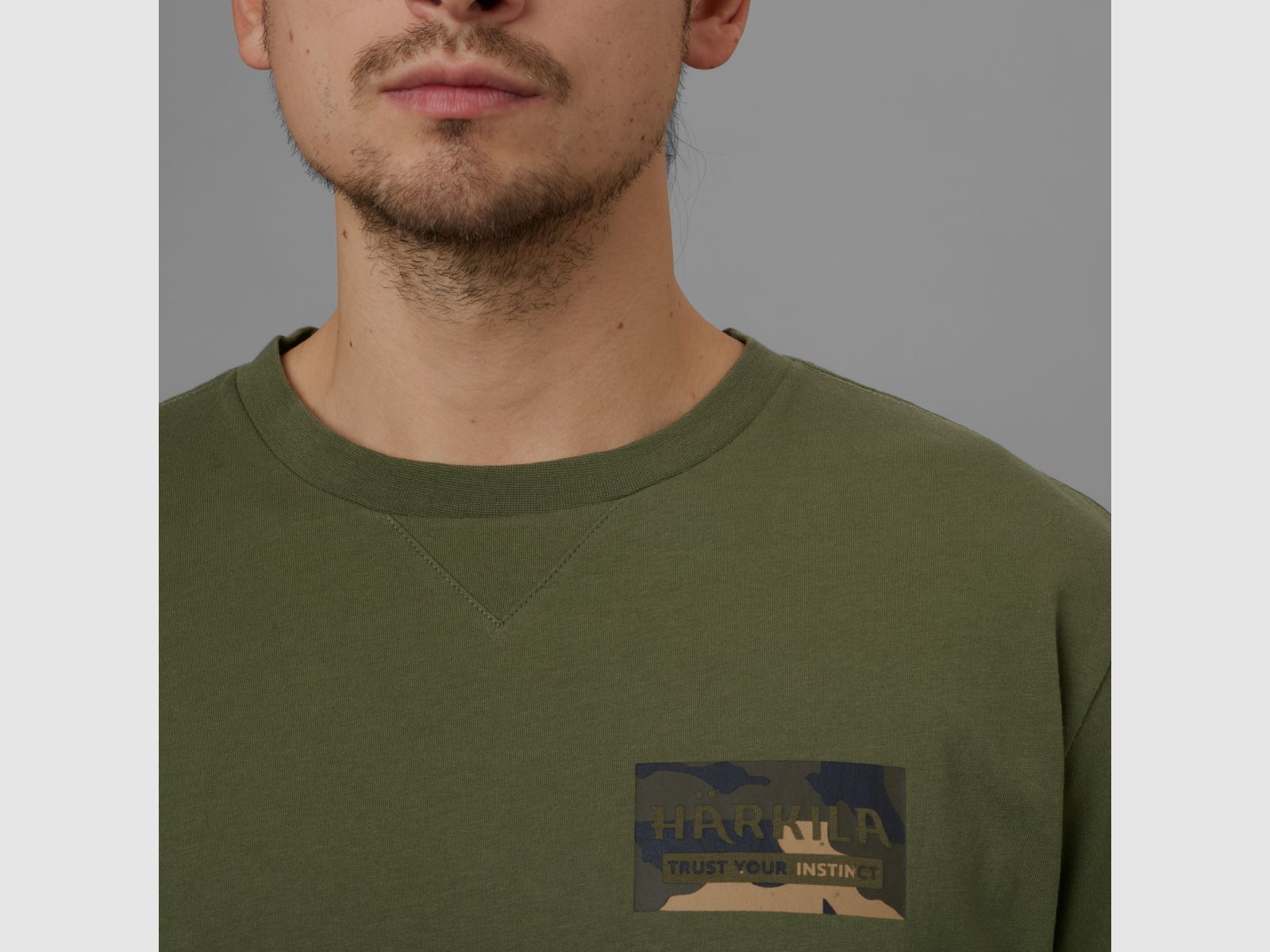 HÄRKILA Core T-Shirt Dark Olive