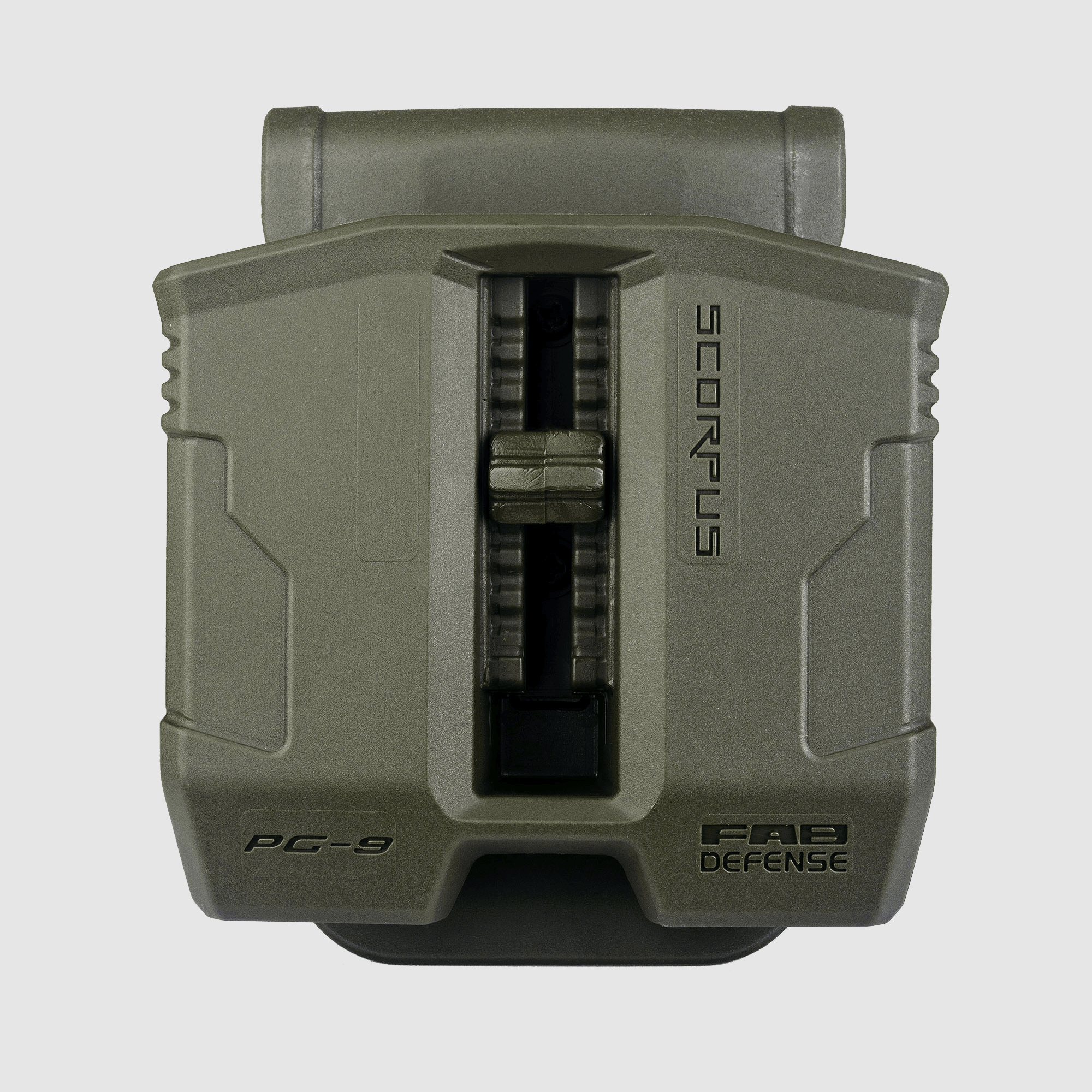 FAB Defense Scorpus podwójny uchwyt na magazynki Glock - zielony OD