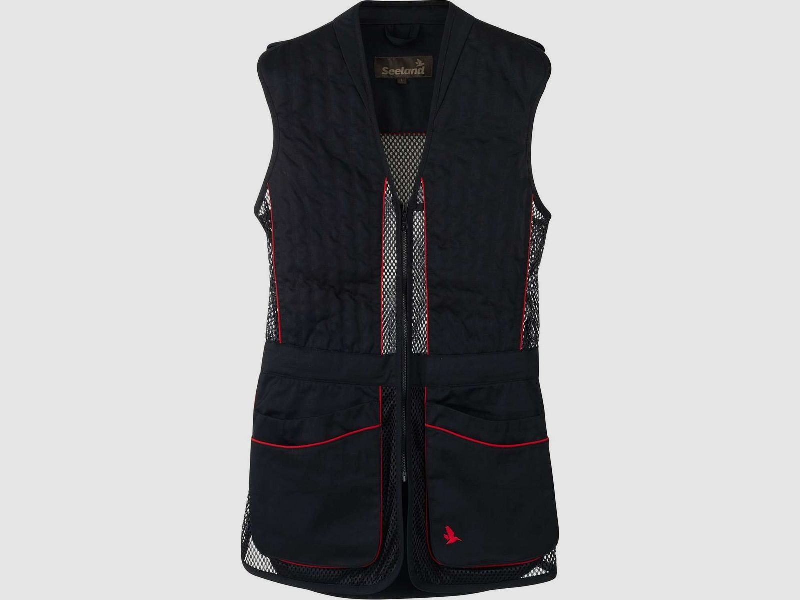 Seeland Skeet II Chaleco de Tiro Gunmetal Negro