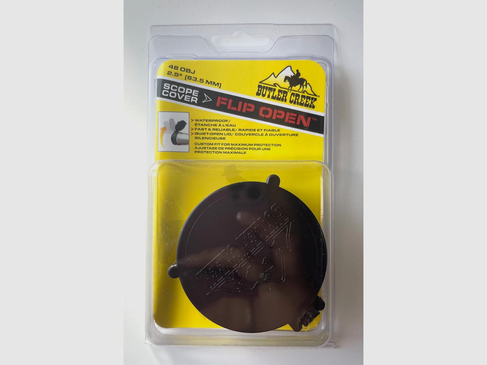 Butler Creek 30480 Tapas de Objetivo Abiertas 48 OBJ 63,5mm