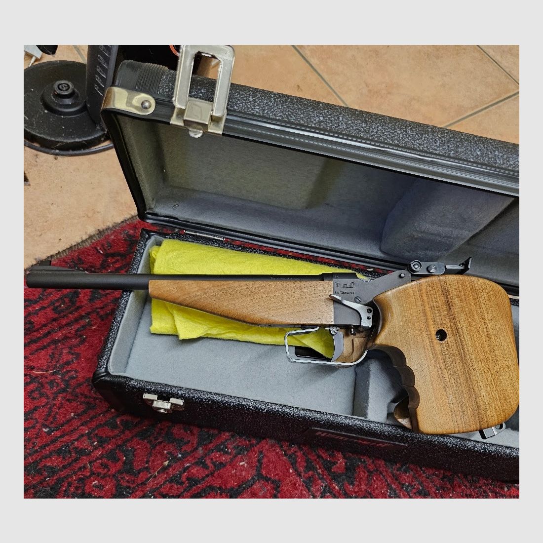 Hämmerli Free Pistol Model 106 in caliber .22 l.r.  Top condition from estate
