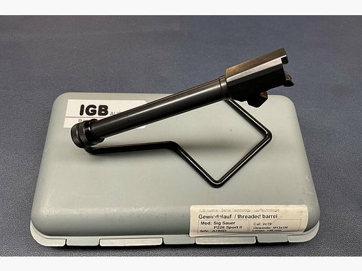 Austauschlauf IGB mit Gewinde 9mmLuger