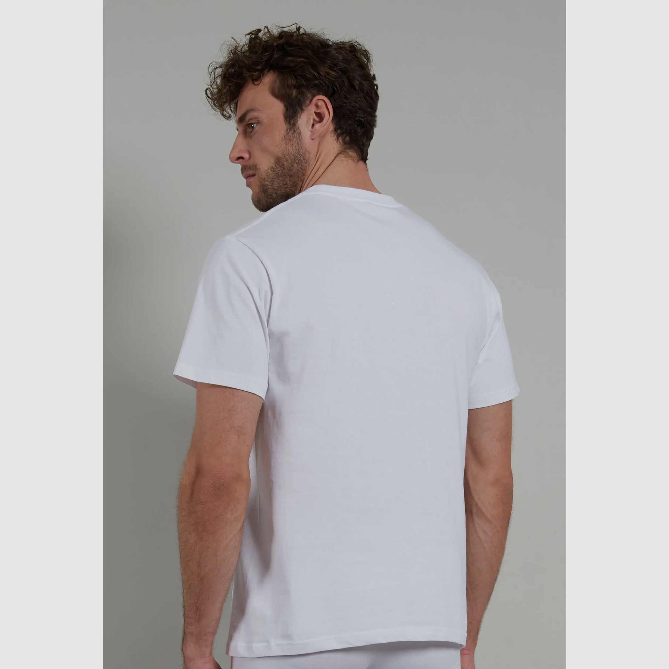 Camiseta para hombre Götzburg de cuello redondo paquete doble