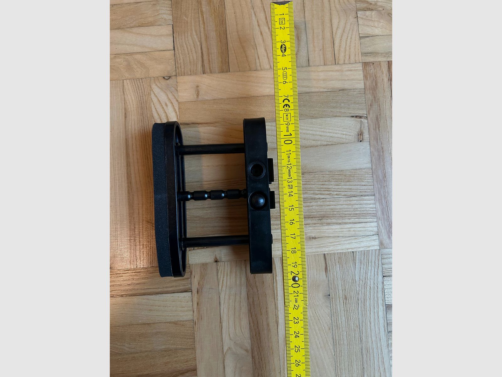 Längenverstellung für Schaftkappe – werkzeuglos verstellbar