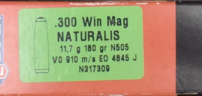 Łuski Lapua Naturalis .300Win Mag. 11,7g, 180gr. Bezwłóknowe !!!