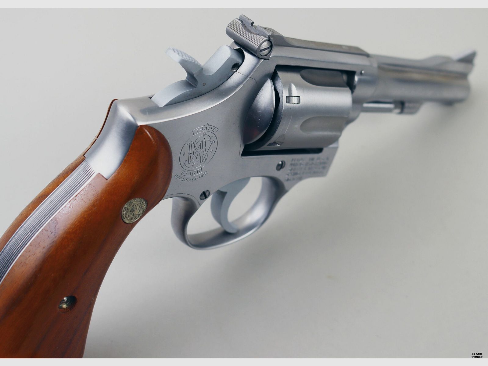 REVOLVER SMITH & WESSON MOD. 67 KAL. 38 SP. SERIENNR. 3K19235, Bild 8 von 12