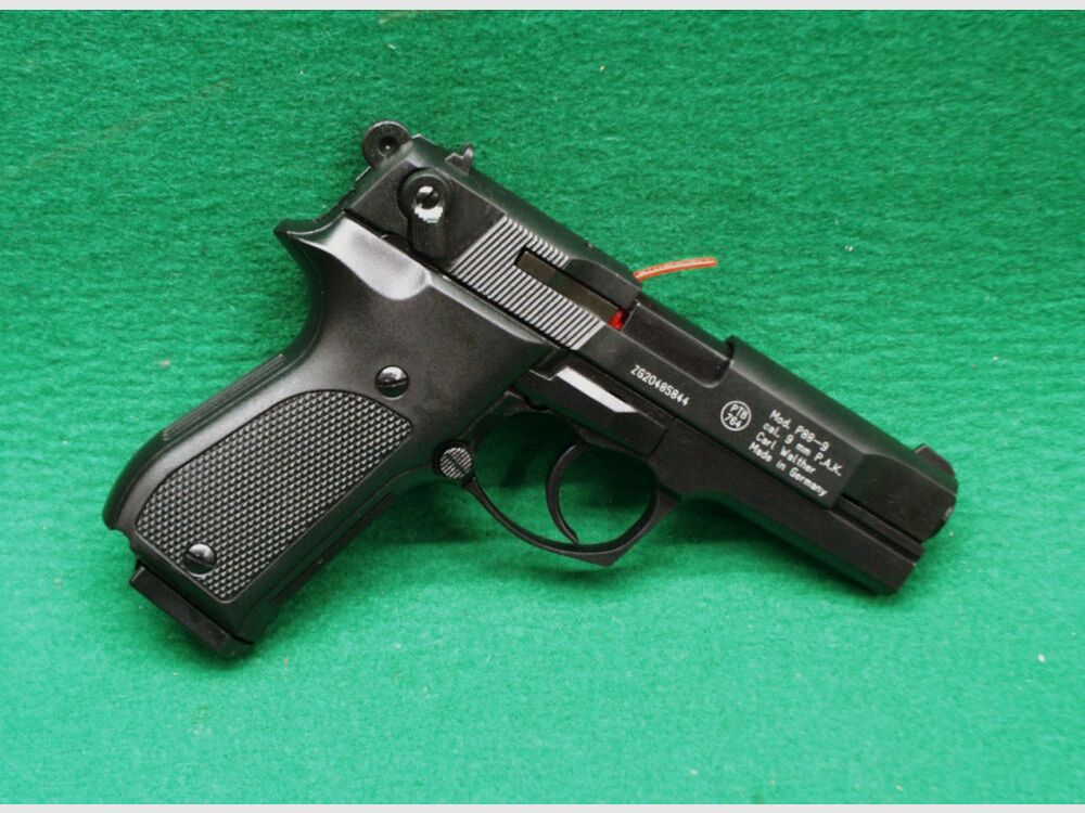 Walther P88 blank firing pistol, black