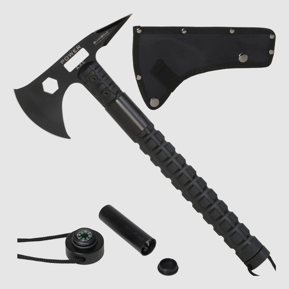 BlackField Tactical AXE Axt mit Kompass