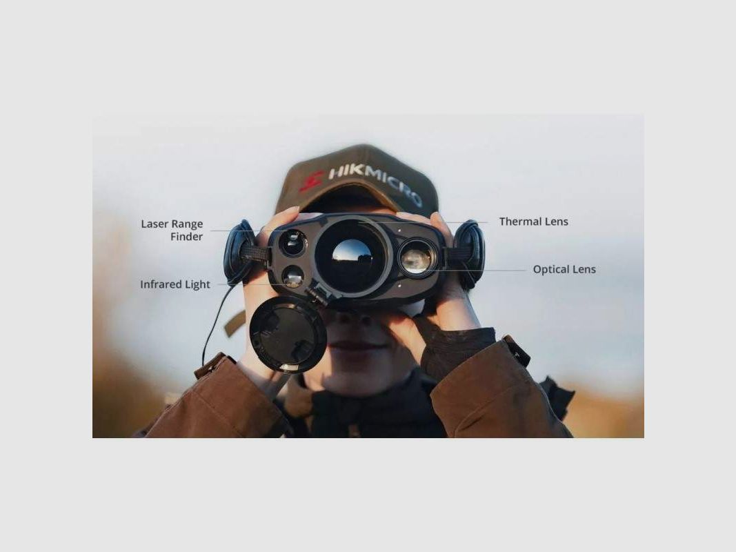 Thermal binocular HIKMICRO RAPTOR RH50L THERMAL 384*288 pixels, 12 µm, 5.7x 28.9x, image 4 of 7