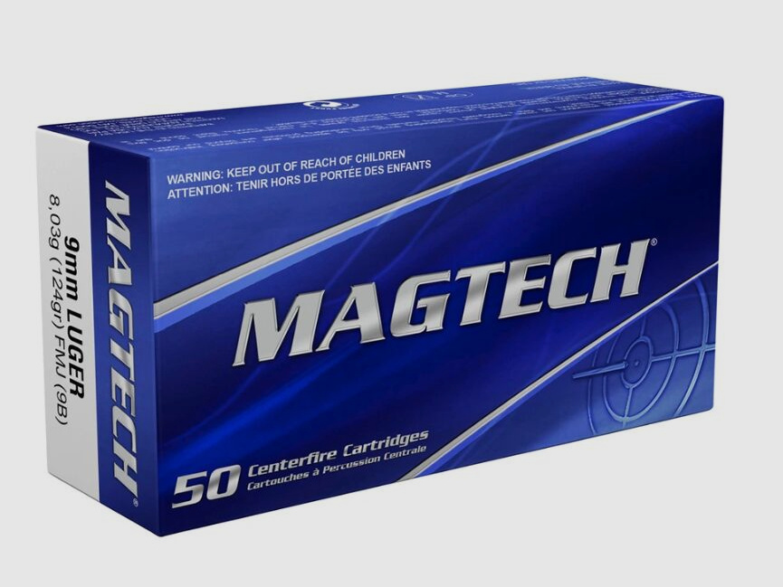 Magtech	 Vollmantel 8,0g/124grs.