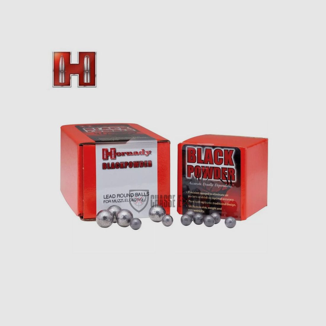 100 Rundkugeln HORNADY 44 Kal .433