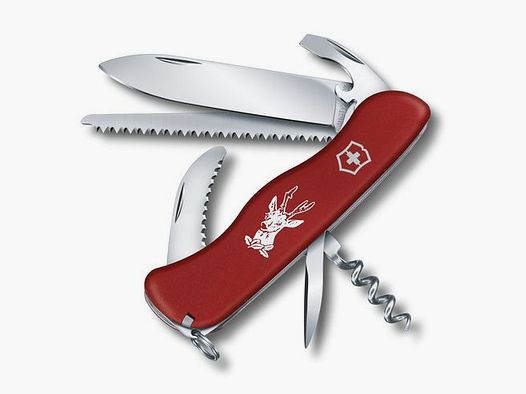 Victorinox Hunter czerwony 12-funkcyjny nóż składany