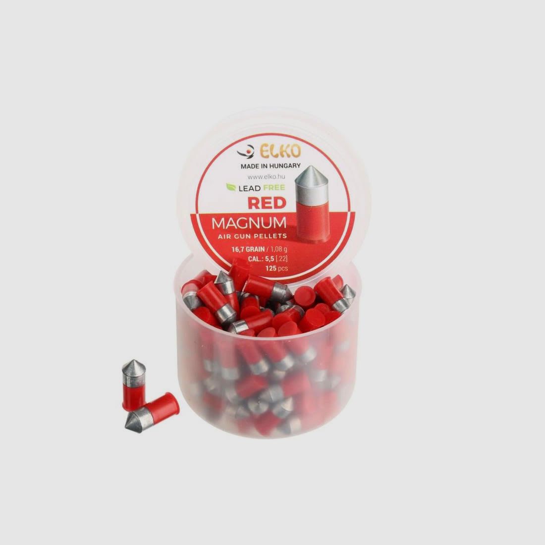 Elko Red Magnum 5,5mm 1,08gr (125Stück)
