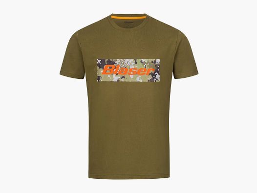 Blaser T-Shirt mit Logo-Print
