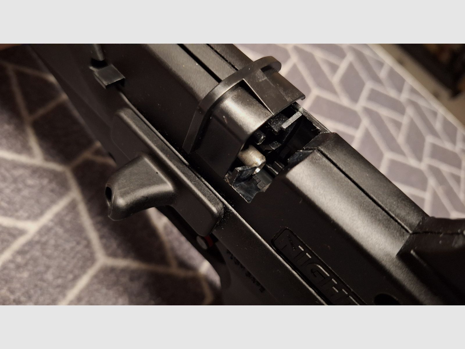 Crosman Nightstalker 4,5 Diabolo CO2 - RARITÉ! Silencieux + 10 chargeurs !