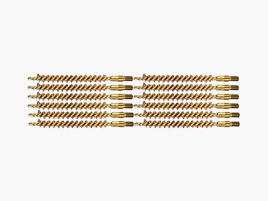 12 Laufbürsten Bronze .223/5,56mm CF Langwaffen