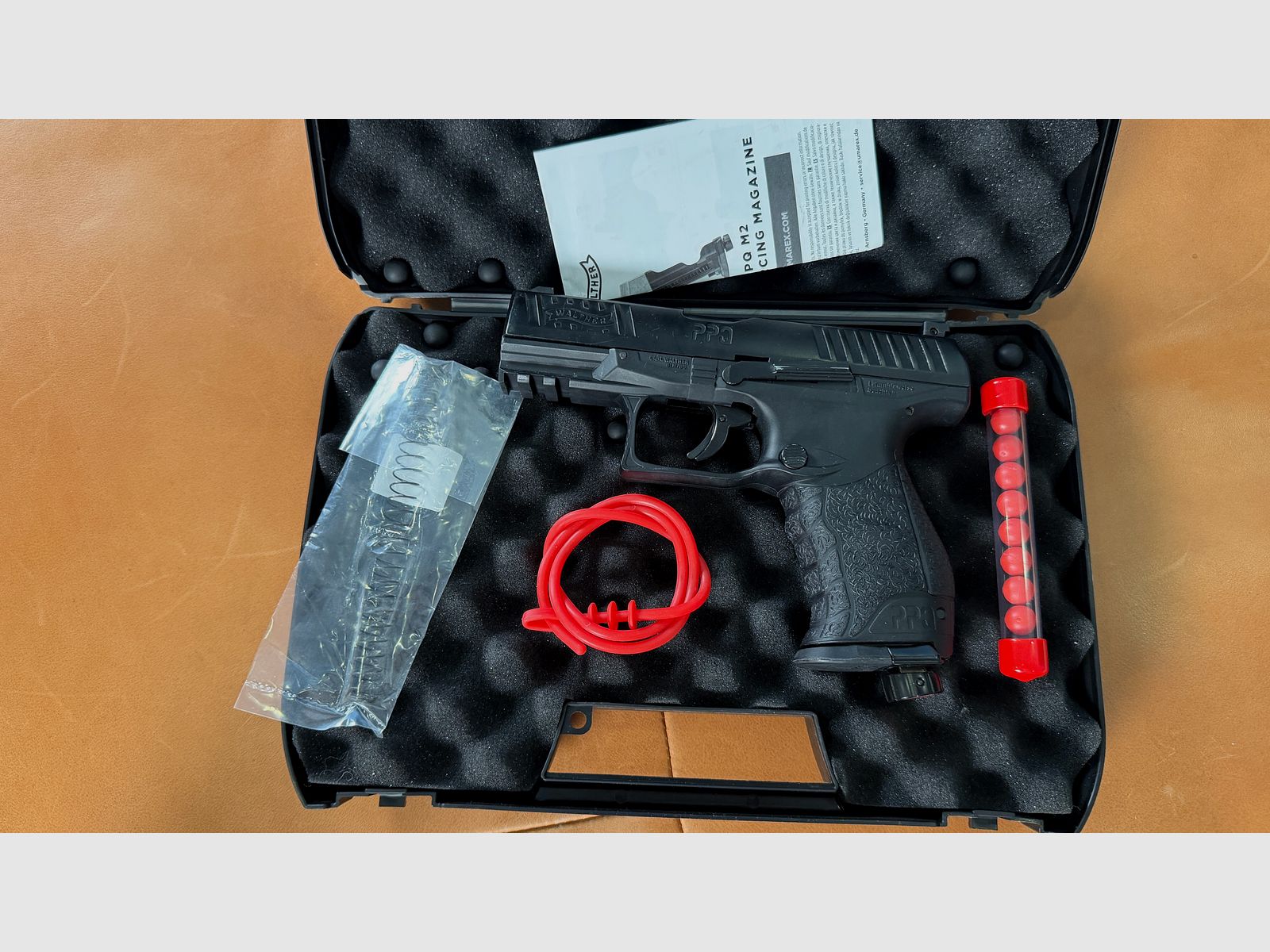 Walther PPQ M2 T4E RAM, Walther Holster, PepperShots