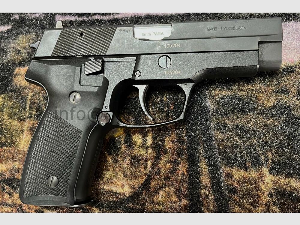 Zastava CZ 99 CZ 99 in 9mmLuger, similar to Sig P226