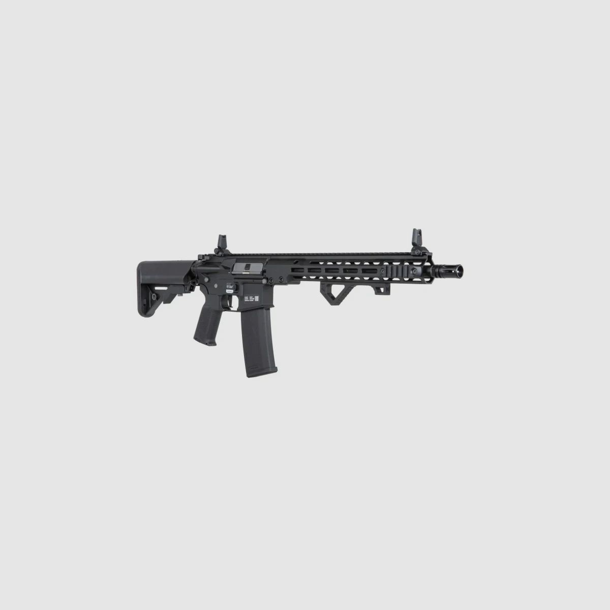 SA M4 Carbine M-LOK (SA-P22 PRIME™ Aster II ETU BLDC™) Rifle Airsoft Libre a partir de 18 - Negro -F-
