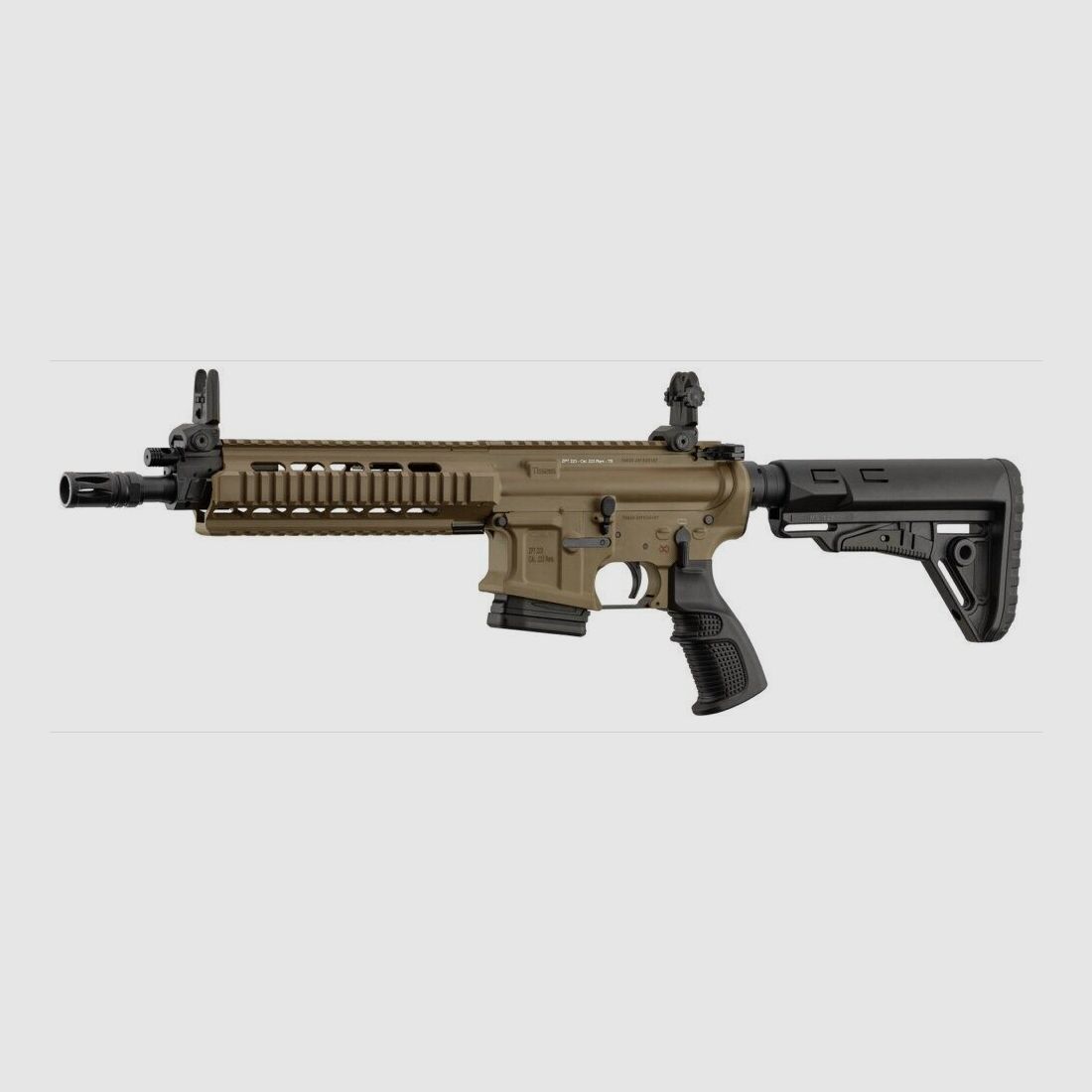 Tisas Zpt 556 K 10.5″ Repetierbüchse AR15 mit Kolben cal. 223 Rem Tungsten Grau, Bild 4 von 10