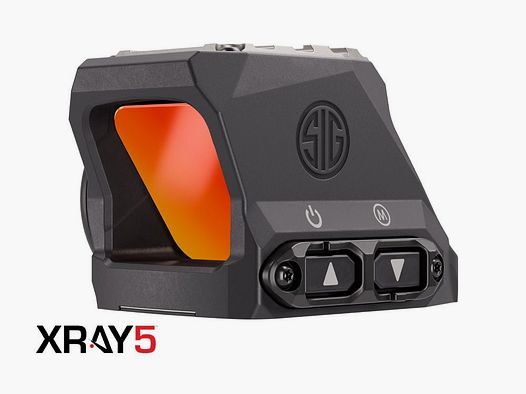 Sig Sauer XRAY5 Rotpunktvisier Shield RMSc – Digital Zero, 3.5 MOA
