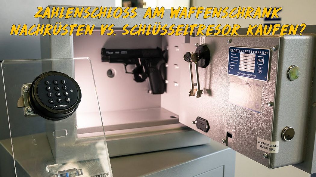 Muss ich ein Zahlenschloss für meinen Waffenschrank nachrüsten?