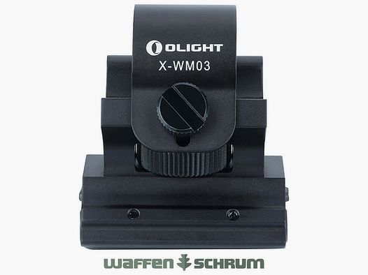 OLight Magnetmontage Adapter X-WM03 für 23-26mm für 23-26mm Taschenlampenkörper