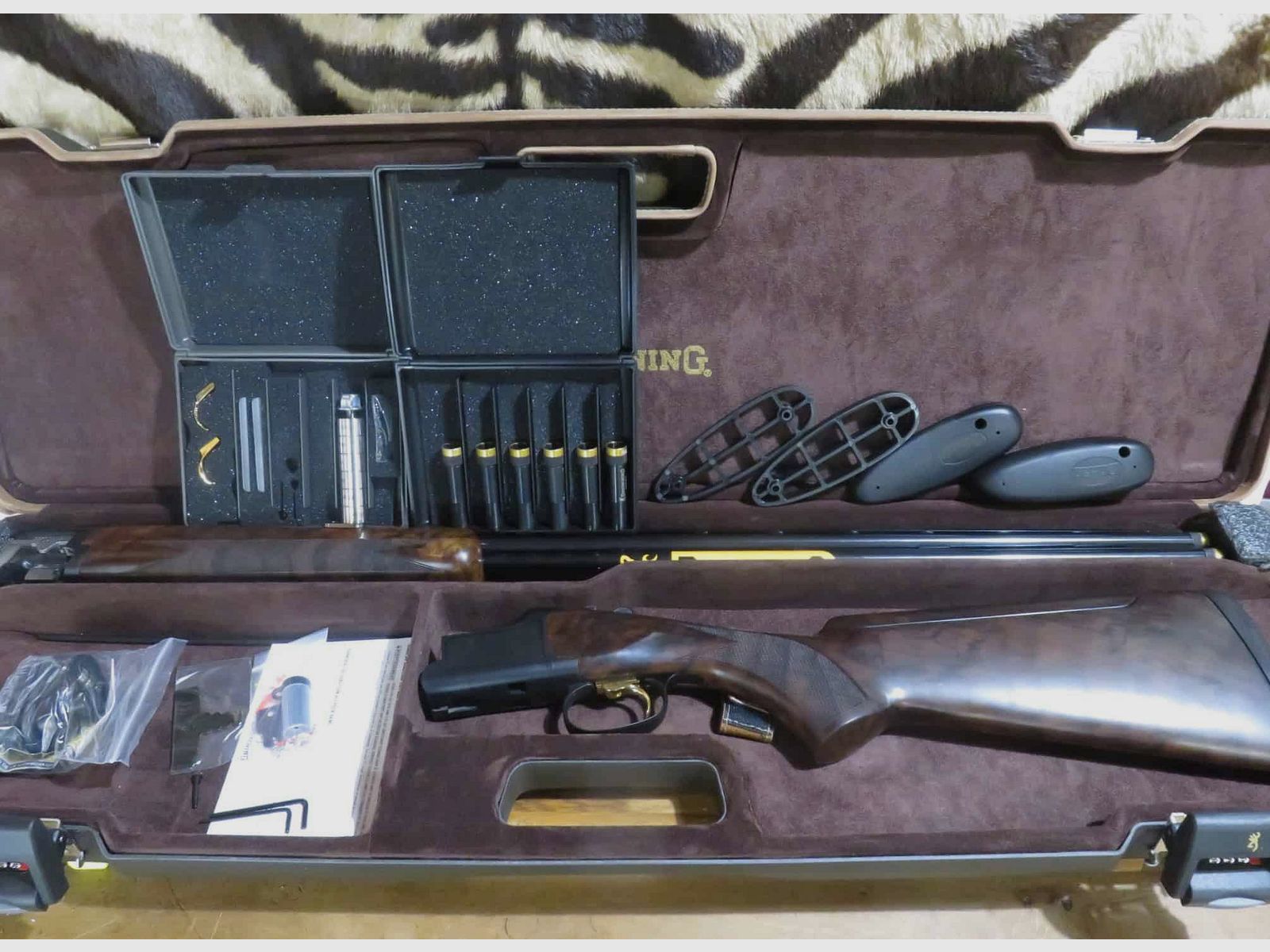 Sonderangebot IWA – BROWNING Ultra XS Dark Pro Adjust Grade 4 Kal. 410 Läufe 81 cm 8 Chokes, Bild 12 von 12